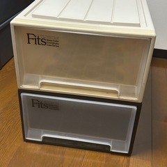 Fits衣装ケース2個セットの画像