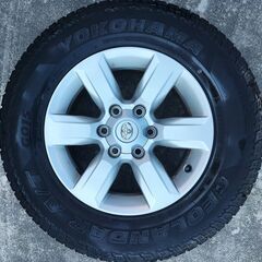 【美品】ランクルプラド中期 純正ホイール・タイヤセット