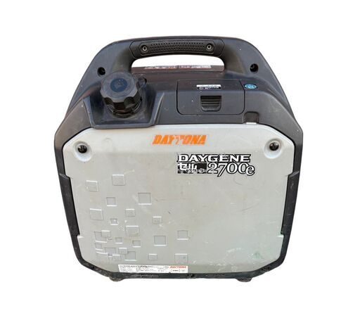 DAYTONA DAYGENE 2700e 発電機 55642 2700W 100V 中古 ※ハンチングあり