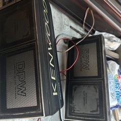 本日限定価格 ケンウッド　光るスピーカー　中古品　KSC-7090の画像