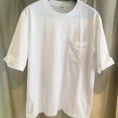 オーバーサイズポケ付きTシャツ　XL2枚セットの画像