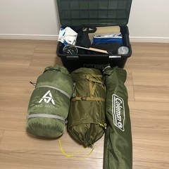 キャンプ用品一式まとめてお譲りします！の画像