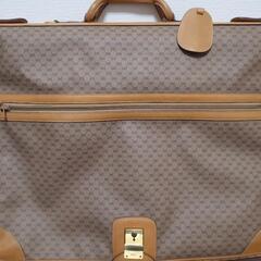 ヴィンテージ　グッチ　トラベルバッグ GUCCI - GUCCI グッチ オールドグッチ 鍵付き トラベルバッグ