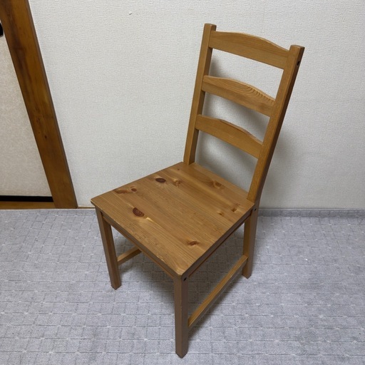 【引取限定】IKEA ヨックモック 椅子 2脚セット クッション付 2脚 セットIKEA JOKKMOKK イケア ヨックモック チェア (なお