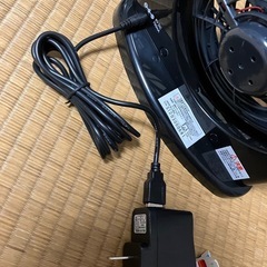 新品　2012年製小型扇風機　クレールツインファンの画像