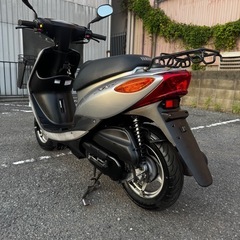ヤマハ　ジョグ　FI SA36J シルバー　カゴ付き　動画あり　大阪の画像