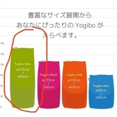 Yogibo maxヨギボーマックスの画像