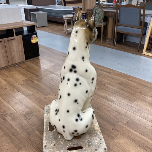 S156 ⭐ 犬の陶器 置物 インテリア 犬雑貨 USED
