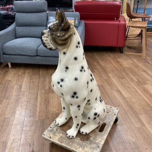 S156 ⭐ 犬の陶器 置物 インテリア 犬雑貨 USED