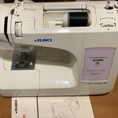 JUKIミシン　ジャンク　新品部品付録の画像