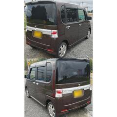 早い人優先 ダイハツ タントカスタム 車検付き 4WD 中古車 軽自動車 青森 秋田 岩手 宮城 山形の画像