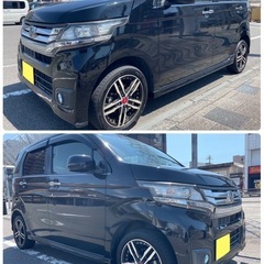 車検取りたてN WGNカスタム❗️4WDターボ❗️早い者勝ち❗️装備良し❗️の画像