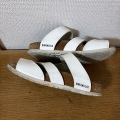 ビルケンシュトック　23cm  36 白色 の画像