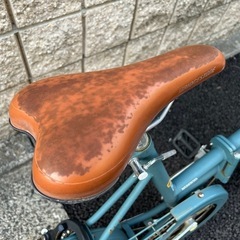 ブリヂストン　グリーンレーベル折りたたみ自転車の画像
