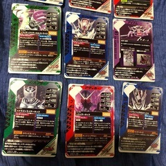 仮面ライダー　レアカード　9枚セット。の画像