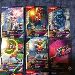 仮面ライダー　レアカード　9枚セット。の画像