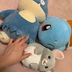 ぬいぐるみ 3つの画像