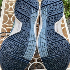 【使用回数1日】アウトドアプロダクツ　登山靴　26.5cm ネイビー　4E 幅広　の画像
