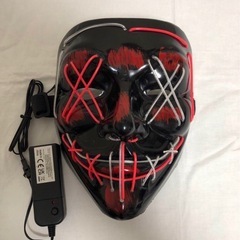 LEDライトアップデュアルカラーハロウィンマスクの画像