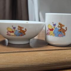 ディズニーベイビー 子ども用食器 4点セットの画像