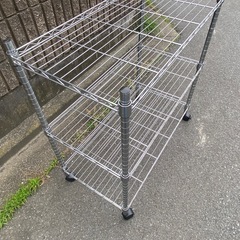 【中古良品】メタルラック　②の画像