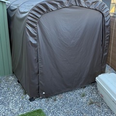 倉庫　自転車置き場の画像