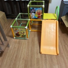 売約済　アンパンマン　滑り台　ジャングルジム の画像