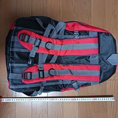 リュックサック　新品未使用　赤の画像