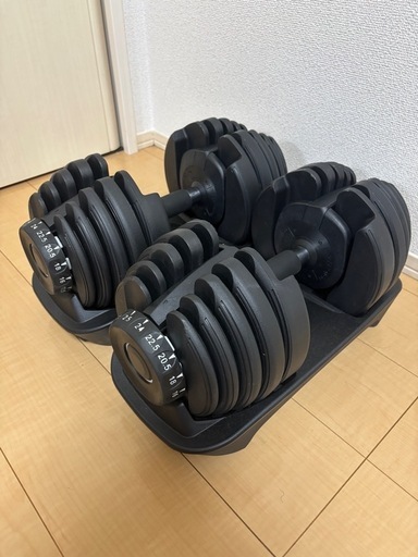 MOJEER 可変式ダンベル 40kg×2　岐阜県瑞穂市直接受け渡し MOJEER 可変式ダンベル 40kg×2 岐阜県瑞穂市直接受け渡し - メルカリ