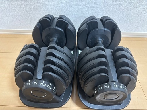 MOJEER ダンベル 可変式 24kg×2個