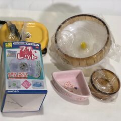 ★☆ ハムスターケージなど一式 ジェックスグラスハーモニー450 ☆★の画像