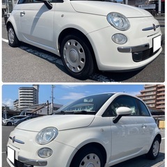 可愛いフィアット❗️早い者勝ち❗️総額表示価格❗️自動車税等も込み❗️の画像