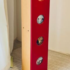 【取引済 ありがとうございました】 LOFTで購入したポップなCDラック 直接取りに来てくれる方！（奈良市・木津市・生駒市など）の画像