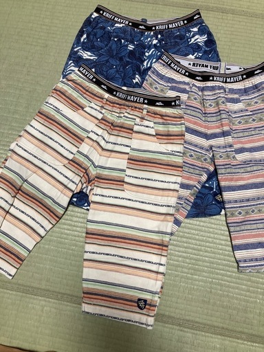 KRIFF MAYER 7枚セット　7分丈パンツ　サイズS