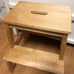商談中　踏み台　ステップ　2段①