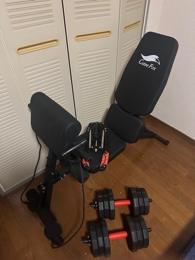 【美品】インクラインベンチ他2点