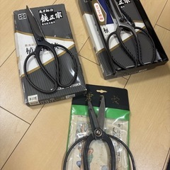 【未使用】剪定ばさみ ステンレス鋼 3つセットの画像