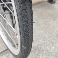 綺麗です。 新品鍵付　6段変速付26インチ自転車あの画像