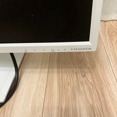 I-O DATA 23.8型液晶ディスプレイ ホワイト LCD-MF244EDSW の画像