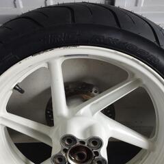 ホンダ　NSR250R　MC18　純正リアホイール　140/70-18　未使用タイヤ　ディスク付きの画像