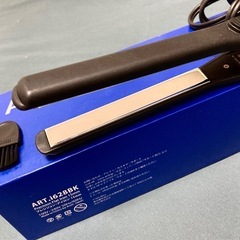 Areti アレティ 15mm ヘアアイロン ブラック クリーニングブラシ付きの画像