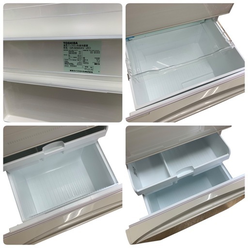 TOSHIBA 東芝 3ドア　冷蔵庫 363L GR-S36SXV 2020年 TOSHIBA 冷蔵庫 中古 東芝 GR-S36S(S) 2020年製 3ドア 363L