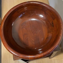 そば用　こね鉢とスタンドセットの画像