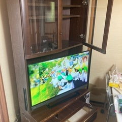 大型テレビとテレビ台セット🌟の画像