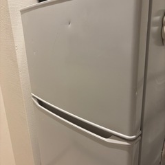 Haier（ハイアール） 2ドア冷凍冷蔵庫 JR-N130C(W) ホワイト　右開き　内容量：130リットルの画像