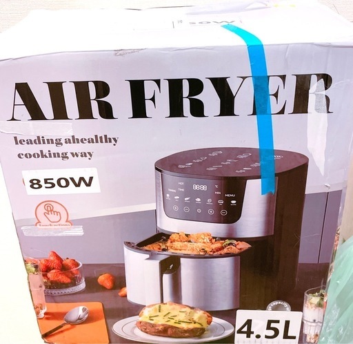 新品 SOKANY エアフライヤ一  大容量 電気式 コンビネーションエアフライヤー＆オーブン  ノンフライヤー 家庭用