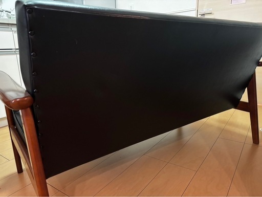 中古美品　カリモク　60 ソファ　ブラック