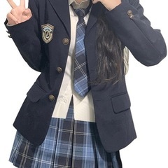 【XXL】コスプレ 制服 ブレザー 女子高校生 jk 制服5点セット 女の画像