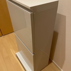 今期購入　薄型ワイドペダルペール(2段 40L)収納　ゴミ箱　の画像