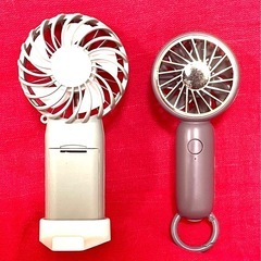 ハンディファン 2点セットの画像